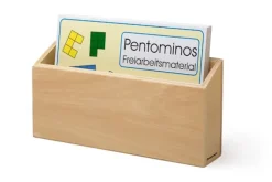 A4 Format Karteibox aus Holz