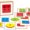 Arbeitskartei zum Sortierbrett mit Formen und Stäben