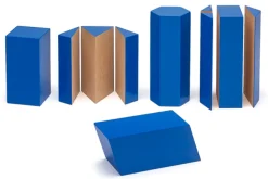 Aufgeteilte Geometrische Körper