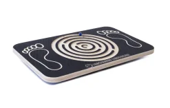 Balance Board aus Holz mit Labyrinth