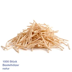 1.000 Bastelhölzer - Streichhölzer ohne Kopf