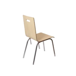 Besucherstuhl 4er Set - stapelbar und platzsparend
