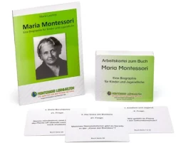 Buch Maria Montessori mit Arbeitskartei