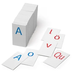 Buchstabenkarten für die Setzleiste