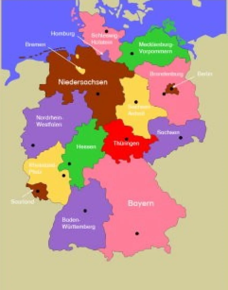 Bundesländer Lernmaterial