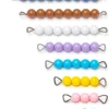 10 bunte Perlenstäbchen von 1 bis 10