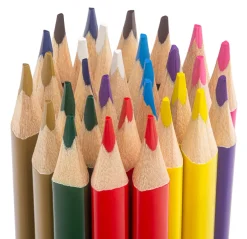 30 Buntstifte in Montessori-Farben