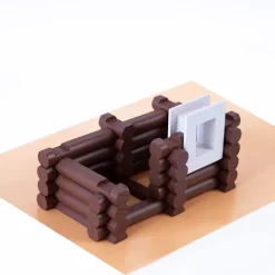 Die Blockhütte - Kinderbausatz für ein echtes Blockhaus