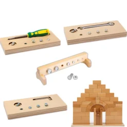 Die Montessori-Werkstatt: Das Baumeister-Set