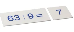 Divisionskasten mit Kontrolltafel