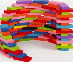 Dominosteine aus Holz - Großes Set