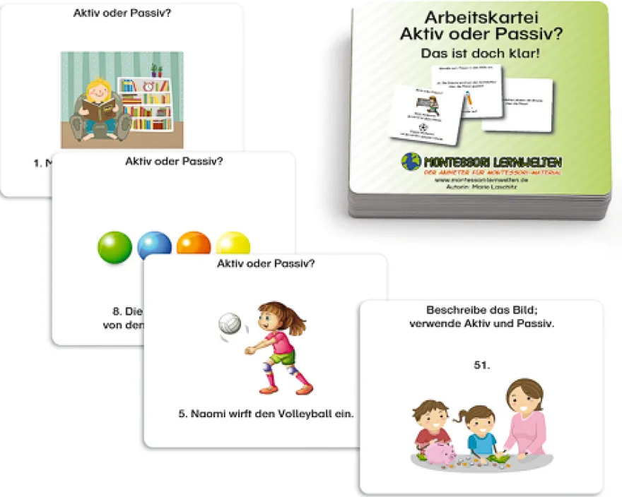 Download: Arbeitskartei - Aktiv oder Passiv? Das ist doch klar!