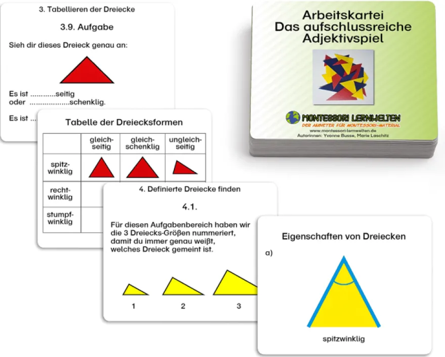 Download: Arbeitskartei Das aufschlussreiche Adjektivspiel