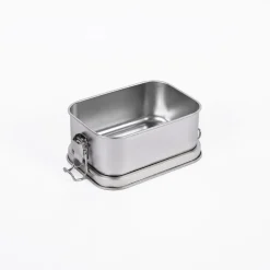 Edelstahldose (auslaufsicher) - ideal als Lunchbox Brotdose Vesperdose Brotbox