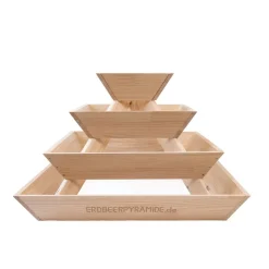 Erdbeerpyramide mit 4 Etagen