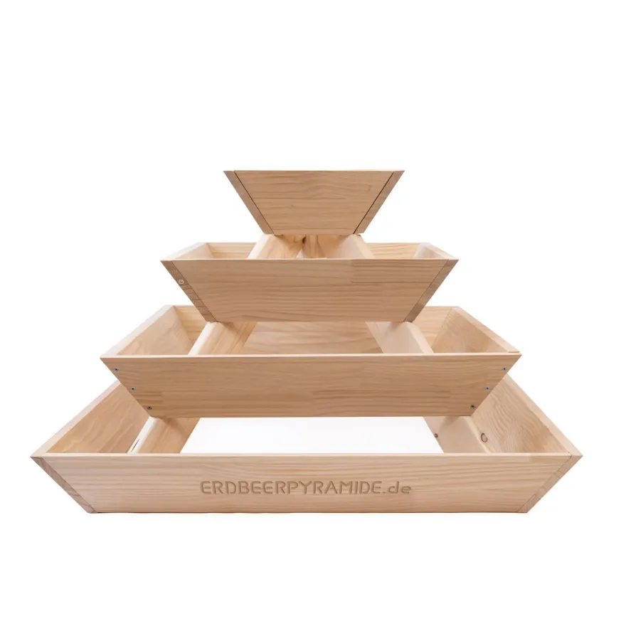 Erdbeerpyramide mit 4 Etagen