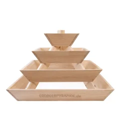 Erdbeerpyramide mit 4 Etagen