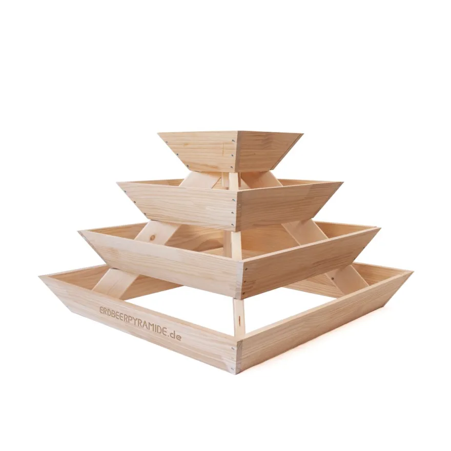 Erdbeerpyramide mit 4 Etagen