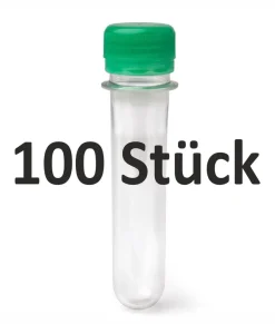 100er Set PETLING mit Deckel (FTF) - 12 cm Rohling Flaschenrohling Geocaching Preform