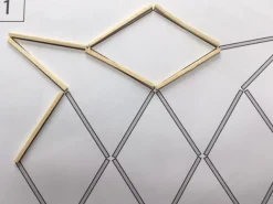 Experimentelle Geometrie - Übungsblätter mit Streichhölzern