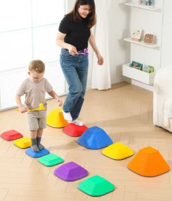 11 Flusssteine - Balanciersteine für Kinder