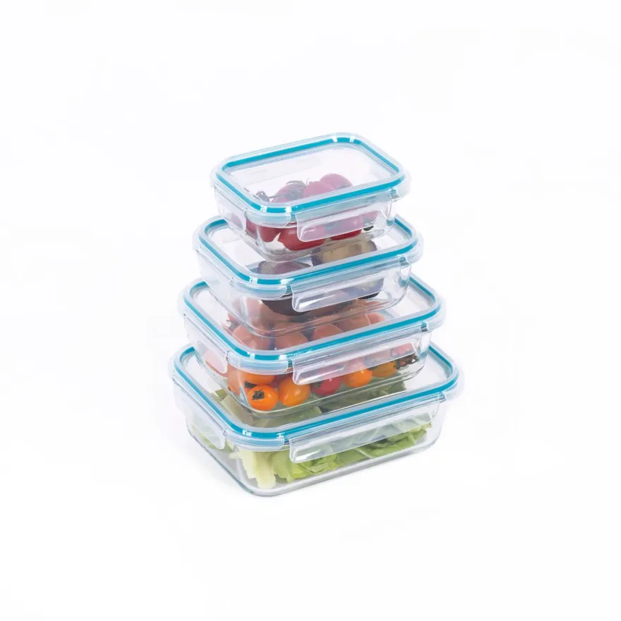 Frischhaltebehälter aus Glas, 4er Set