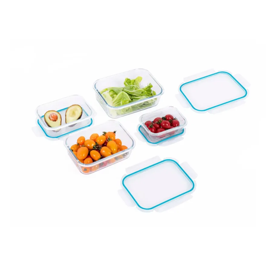 Frischhaltebehälter aus Glas, 4er Set
