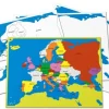4 große Kontrolltafeln zur Puzzlekarte Europa (DOWNLOAD)