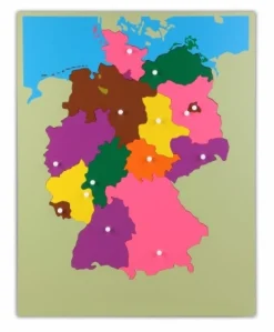 Große Puzzlekarte Deutschland