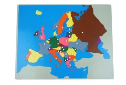 Große Puzzlekarte Europa