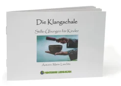 Große Tibetanische Klangschale mit Buch als Download