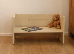 Große Wendebank aus Holz - abwischbare Premiumqualität