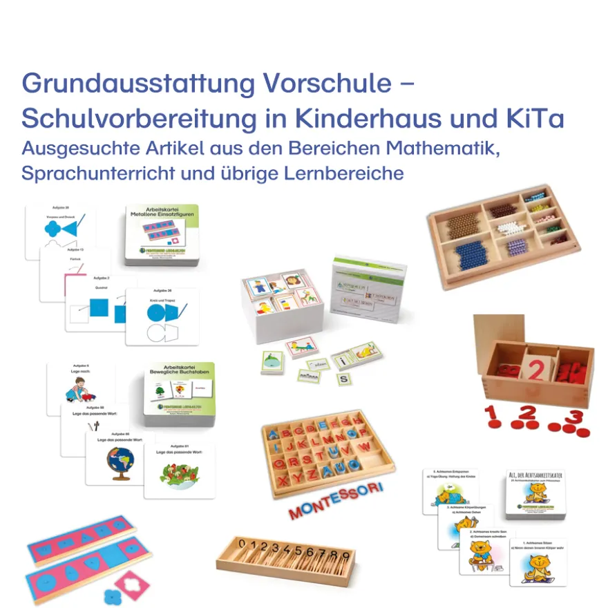 Grundausstattung Schulvorbereitung