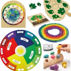 Herbst-Paket: 6 Materialien zum Spielen, Lernen, Staunen