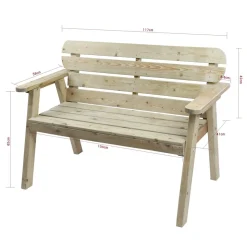 Holzbank
