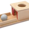 Holzkasten mit Ablage