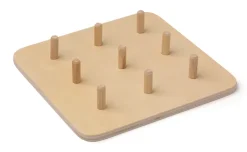 Holzpuzzle Buchstaben und Ziffern