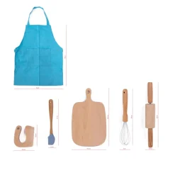 Küchenutensilien für Kinder - 6er Set