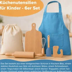 Küchenutensilien für Kinder - 6er Set