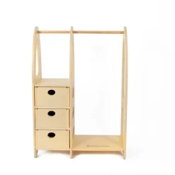 Kindergarderobe aus Holz - abwischbare Premiumqualität