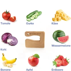 Kindermesser aus Holz - ideal für Kinderhände