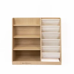 Kinderregal mit offenen Fächern