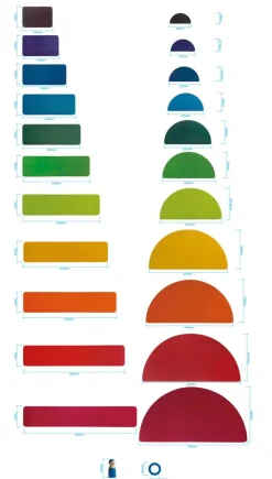 Kleines Regenbogen Set