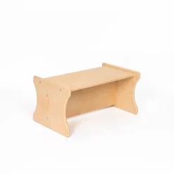 Kleine Wendebank aus Holz - abwischbare Premiumqualität