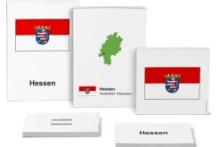 Legematerial und Karteikarten - Bundesländer, Fahnen und Hauptstädte von Deutschland (DOWNLOAD)