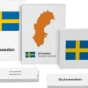 Legematerial und Karteikarten - Länder, Fahnen und Hauptstädte von Europa (DOWNLOAD)