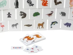 Lesedosen “Wildtiere” - Rechtschreibung, Silben und Artikel - komplett fertig und einsatzbereit