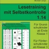 Lesetraining mit Selbstkontrolle 1.14