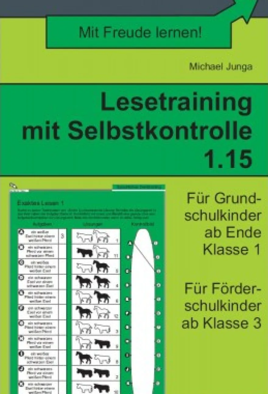 Lesetraining mit Selbstkontrolle 1.15