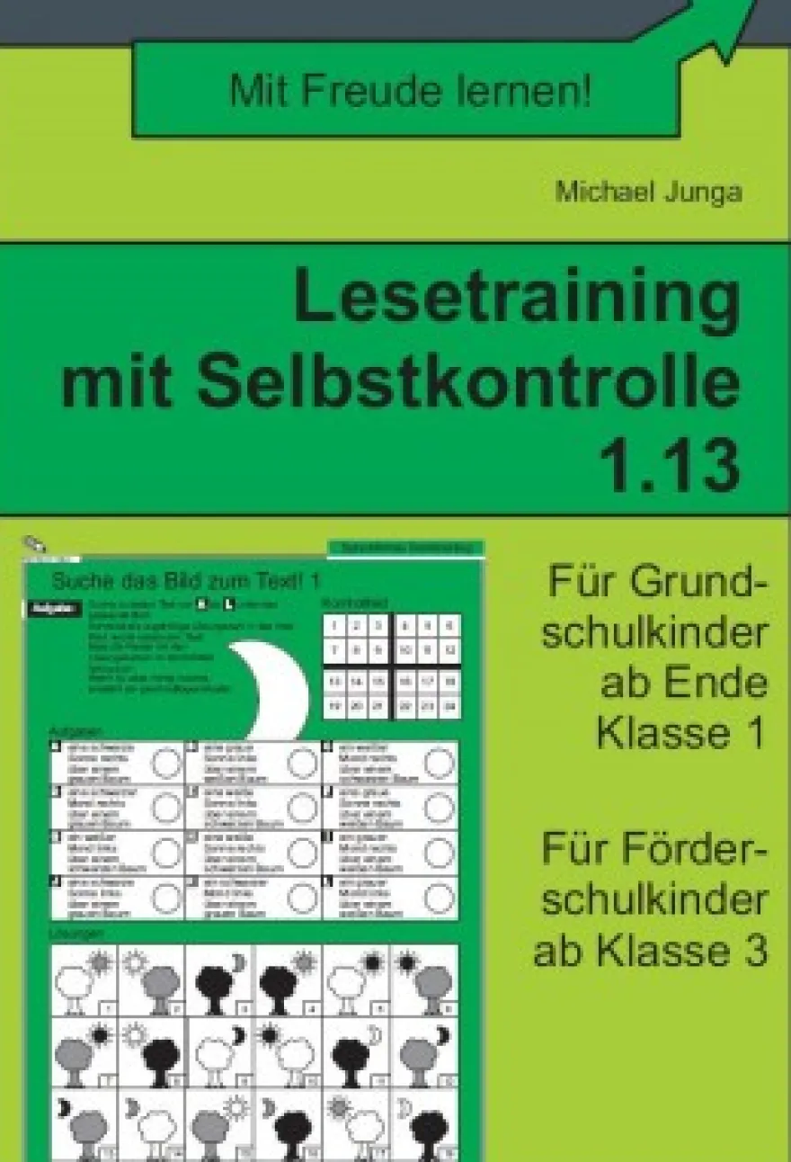 Lesetraining mit Selbstkontrolle 1.13